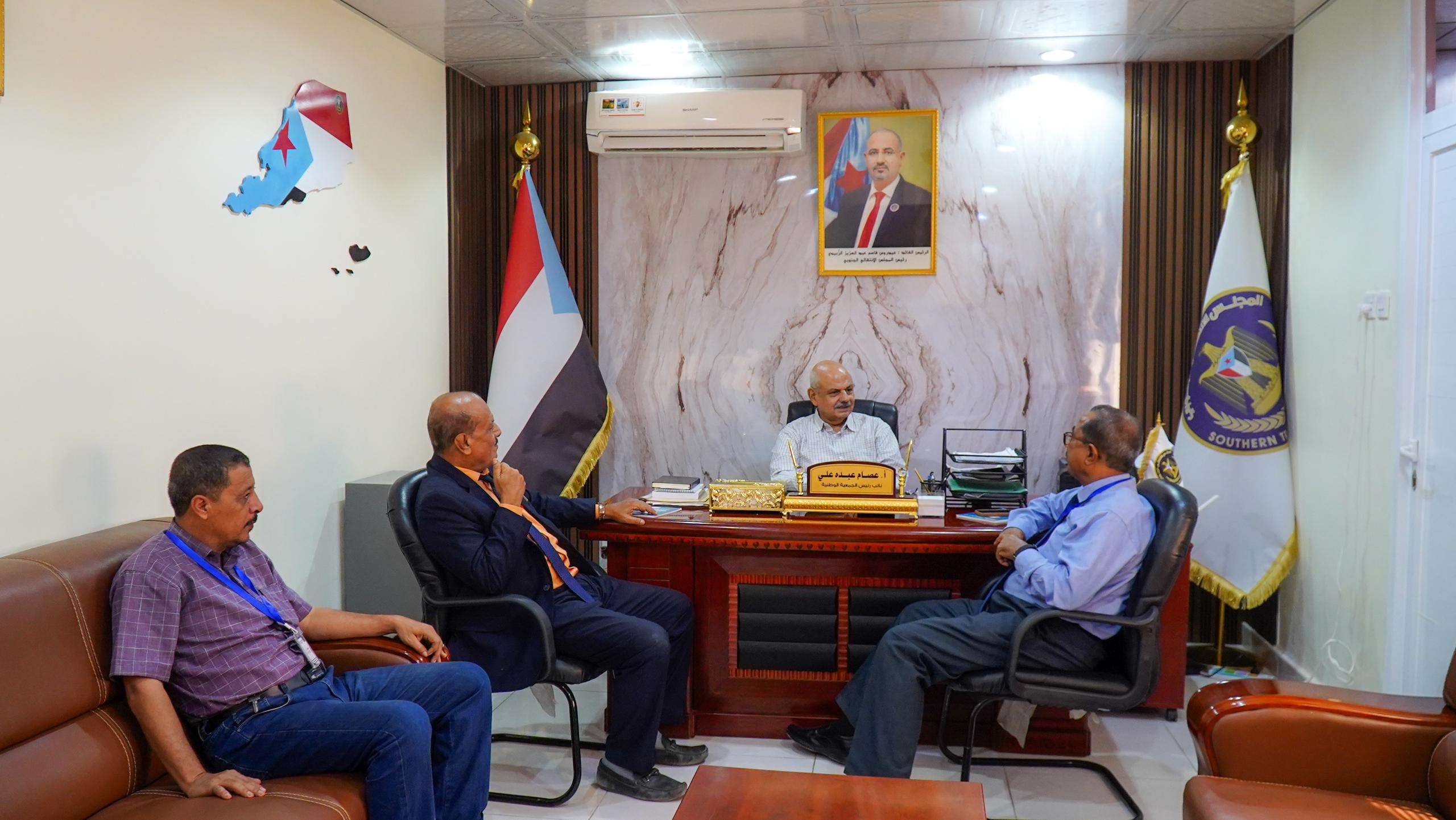 نائب رئيس الجمعية الوطنية يطّلع على أوضاع معهد أمين ناشر للعلوم الصحية وفروعه بمحافظات الجنوب