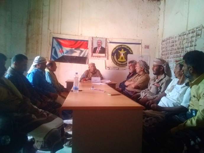 تنفيذية انتقالي الوضيع تعقد اجتماعها الدوري لشهر يونيو