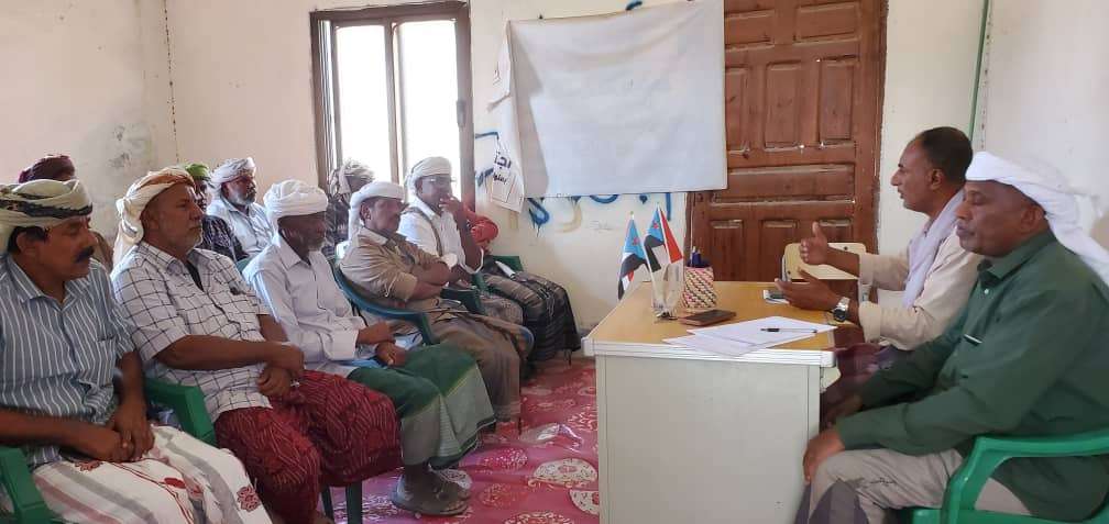 انتقالي حديبو يعقد لقاءً تشاوريًا مع رؤساء اللجان المحلية للمجلس بمراكز المديرية